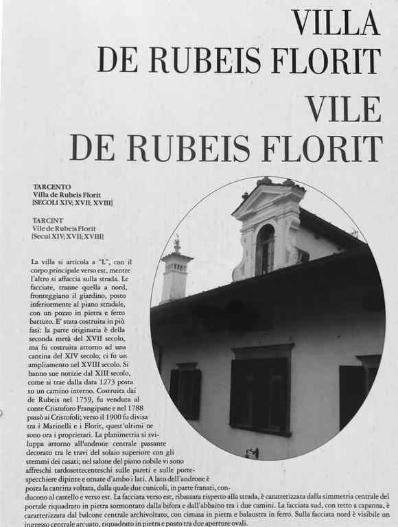 Villa De Rubeis Florit Tarcento Екстер'єр фото